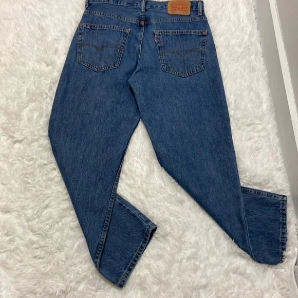 LEVI 550,VINTAGE,MEN BLUE JEANS, SIZE-32 29. - Picture 2 of 14